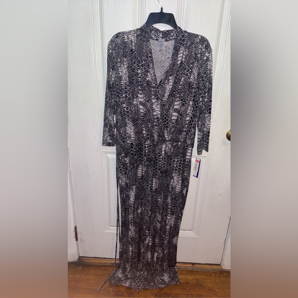 Snakeskin Jumpsuit